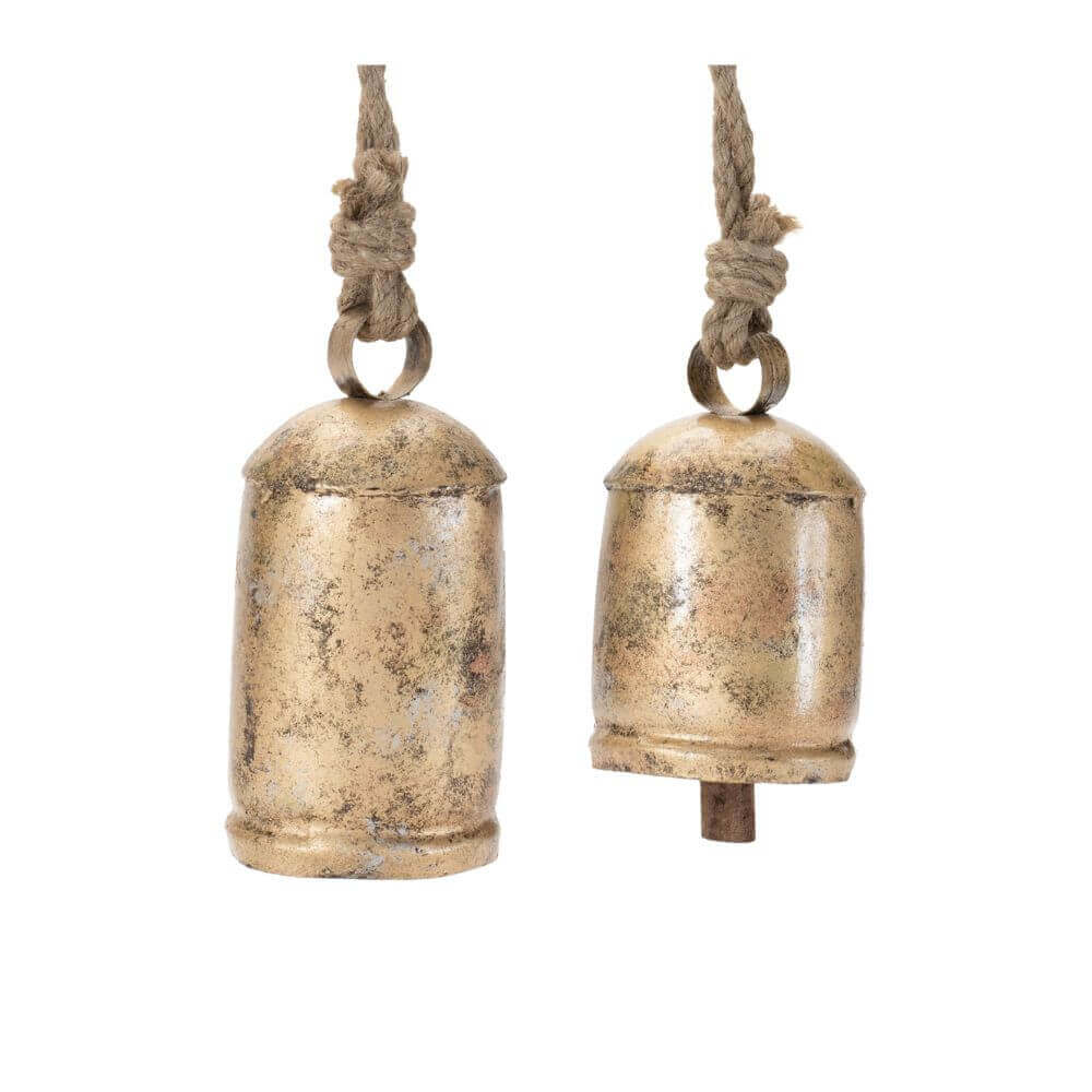 Rustic Holiday Bell, 2 Sizes