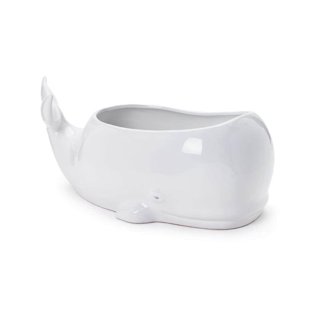 Beluga Whale Planter / Bottle Chiller