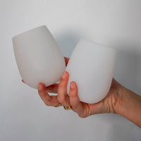 Thumbnail for Silicone Stemless Wine Glasses, Set of 2