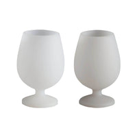 Thumbnail for Silicone Short Stem Wine Glasses, Set of 2