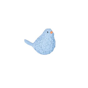Charming Blue Floral Bird