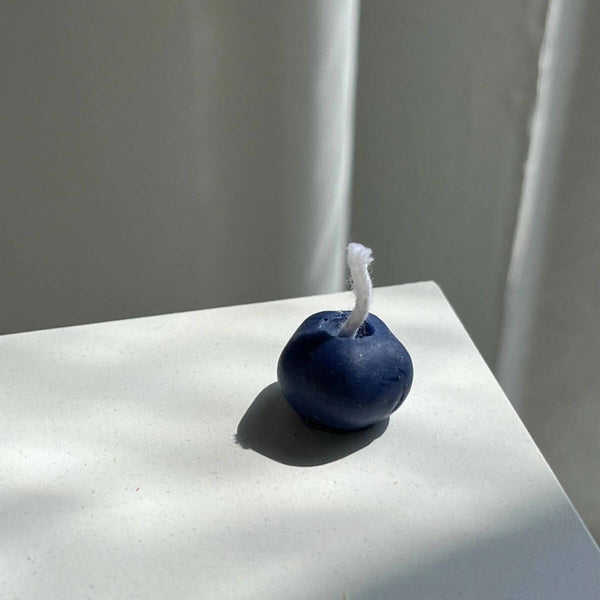 Blueberry Candles 10-Pack Coastal Decorative Soy Candles with berry gift box