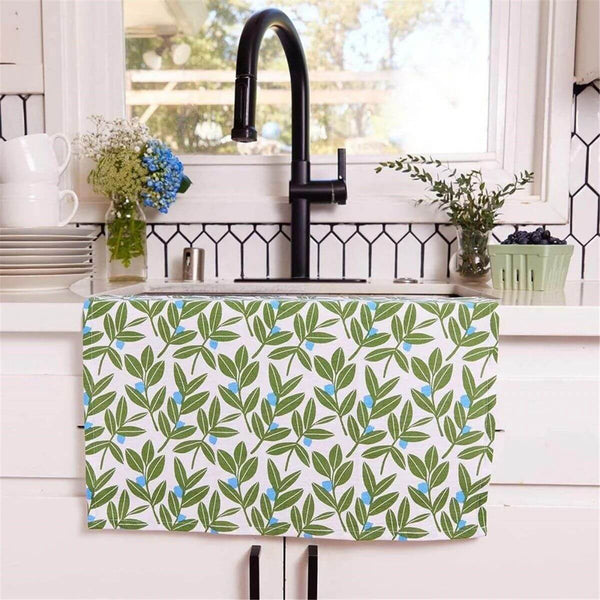 Blueberry Medley Cotton Kitchen Towels, Set of 3