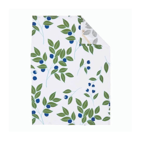 Blueberry Medley Cotton Kitchen Towels, Set of 3