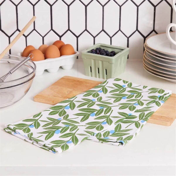 Blueberry Medley Cotton Kitchen Towels, Set of 3