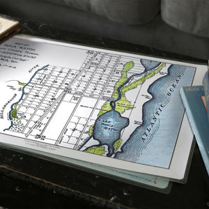 Nautical Chart Placemats, Locations in Florida
