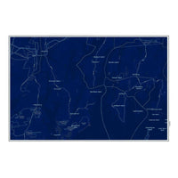 Thumbnail for Nautical Chart Placemats, Locations in Maine