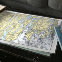 Thumbnail for Nautical Chart Placemats, Locations in Maine