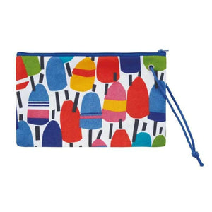 Buoys Print Wristlet