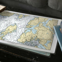 Thumbnail for Nautical Chart Placemats, Locations in Maine