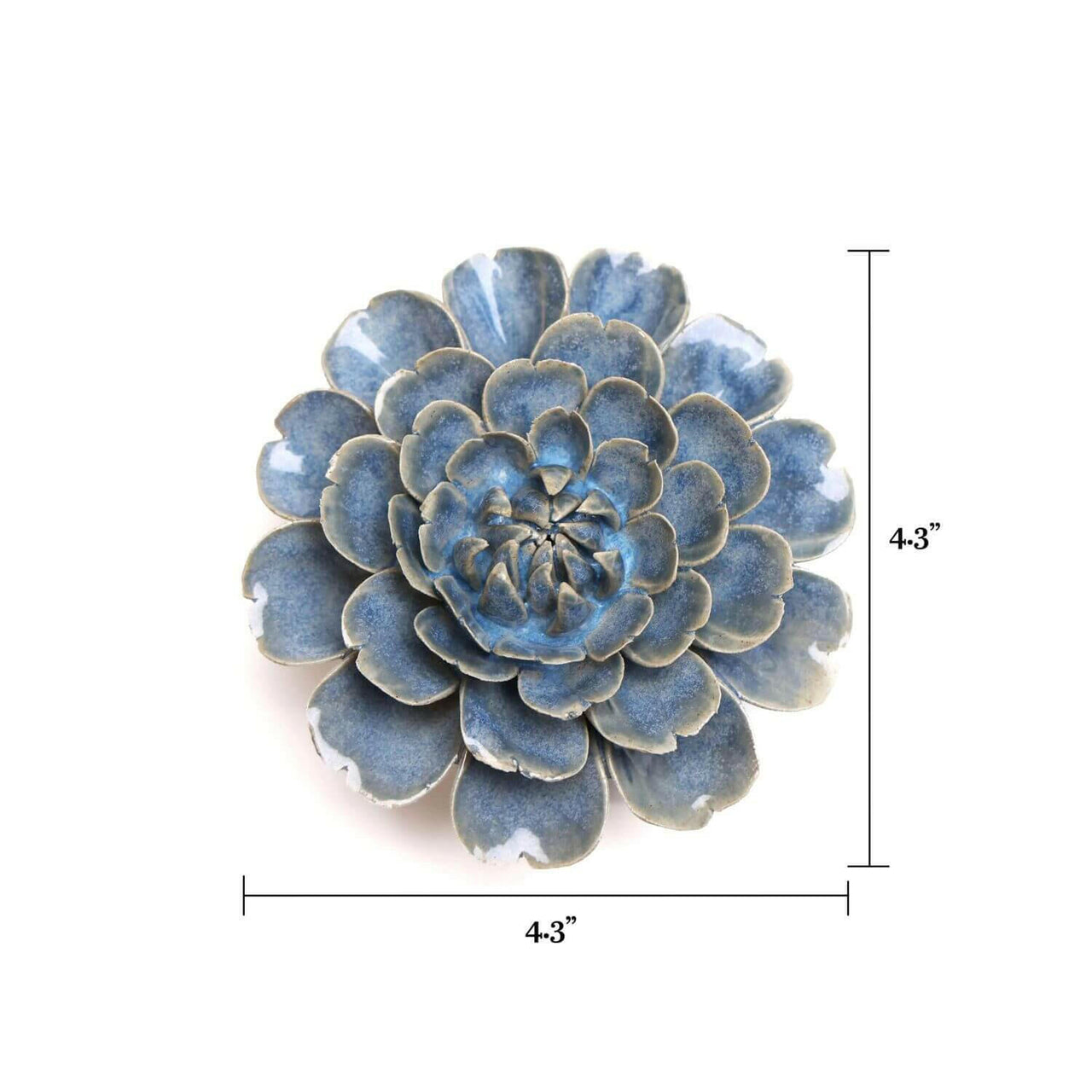 Ceramic Blue Flower