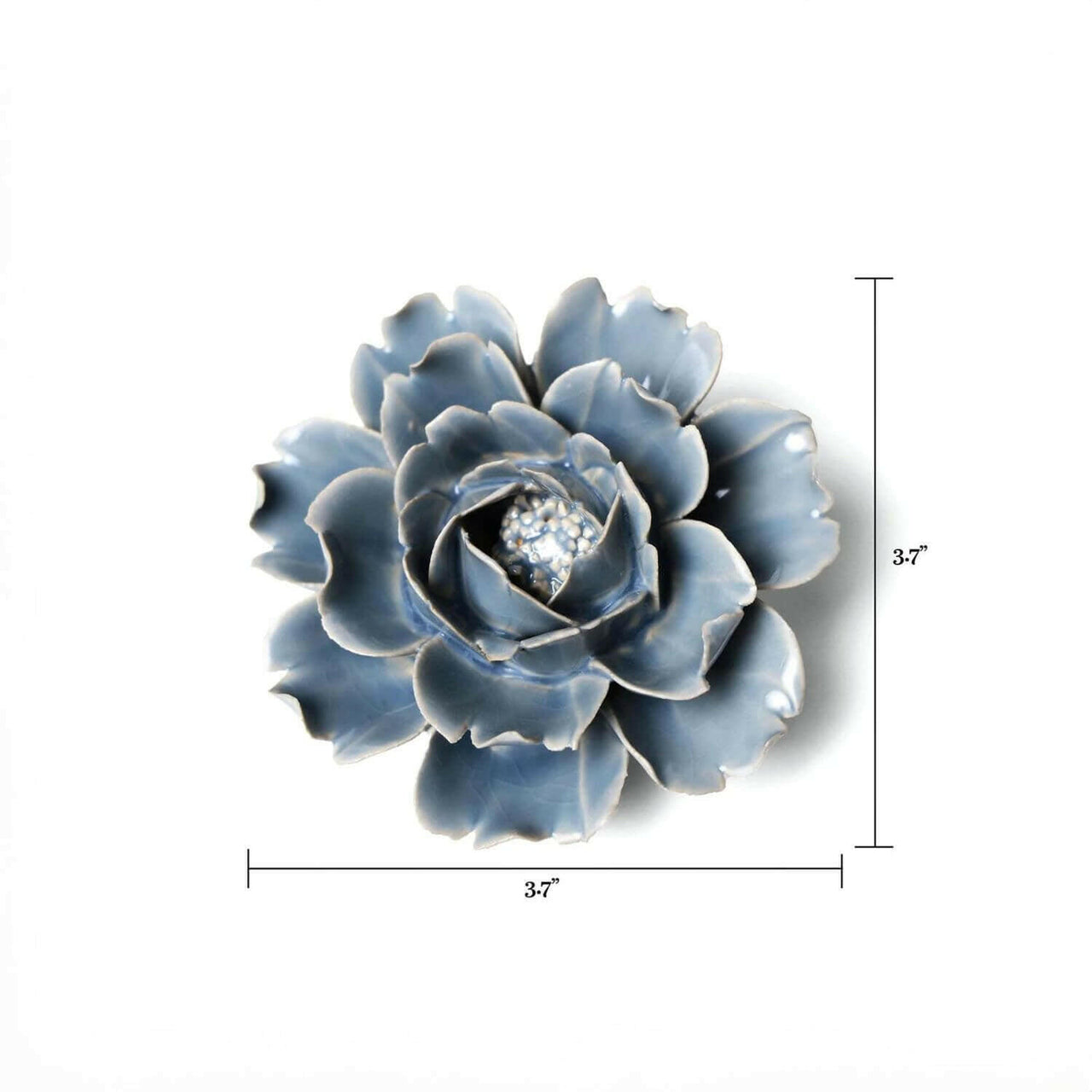 Ceramic Blue Rose