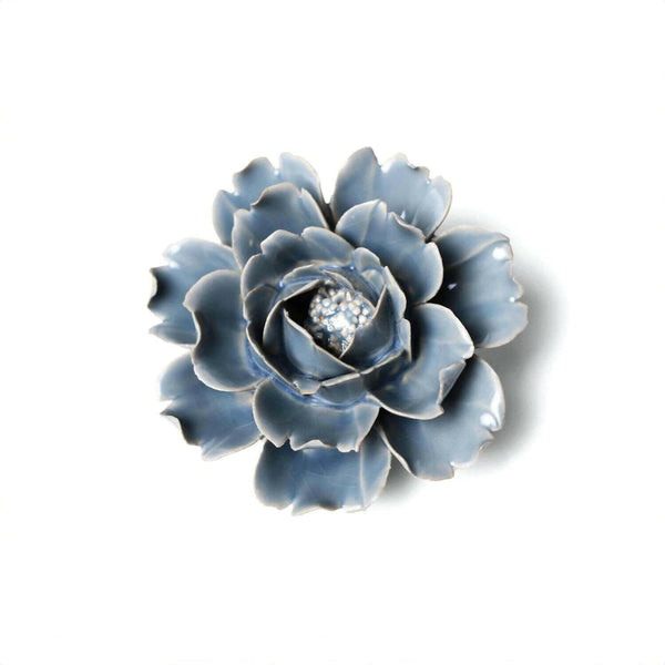 Ceramic Blue Rose