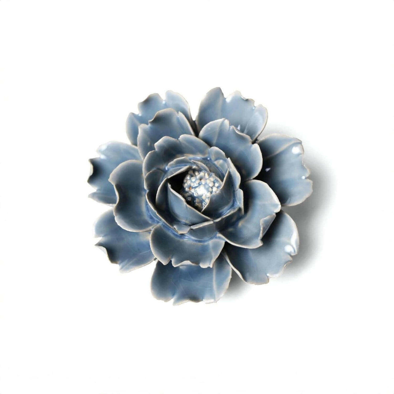 Ceramic Blue Rose