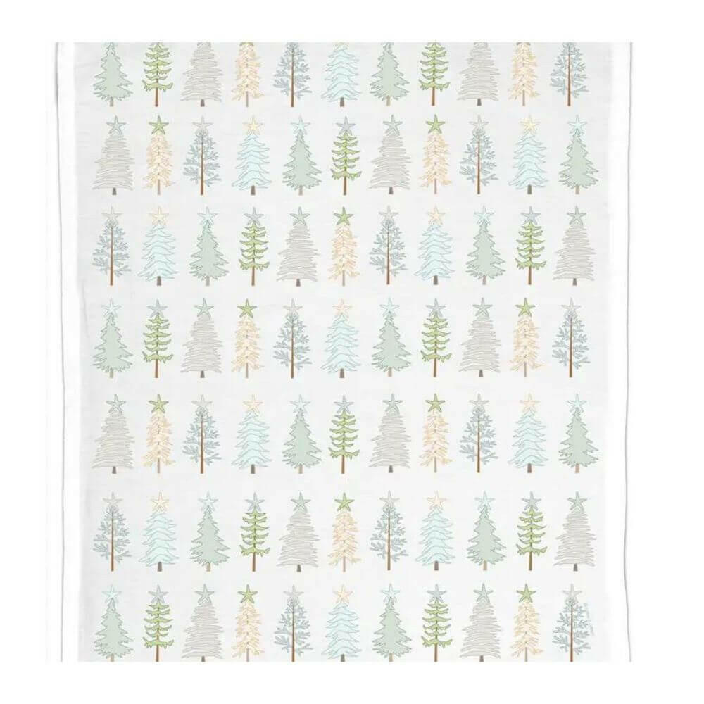 Coastal Christmas Holiday Hand Towel, 20 x 36