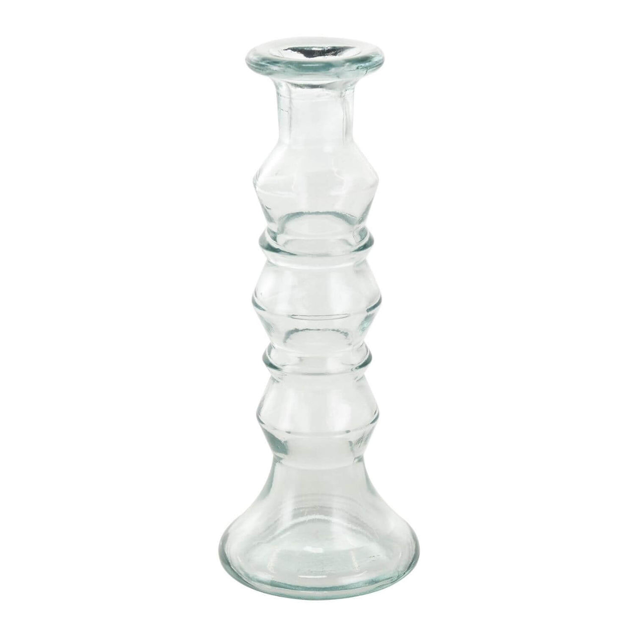 Set of 3 Recycled Glass Candle Holders