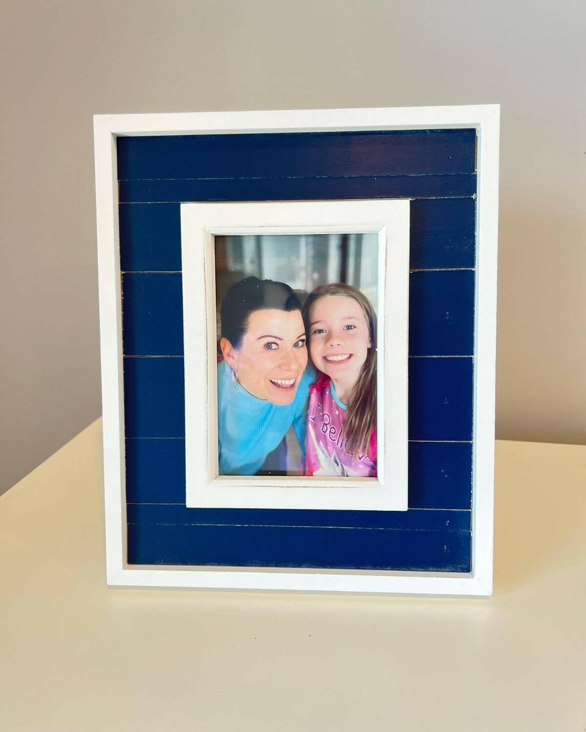 Coastal Style Shutter Frames, Navy