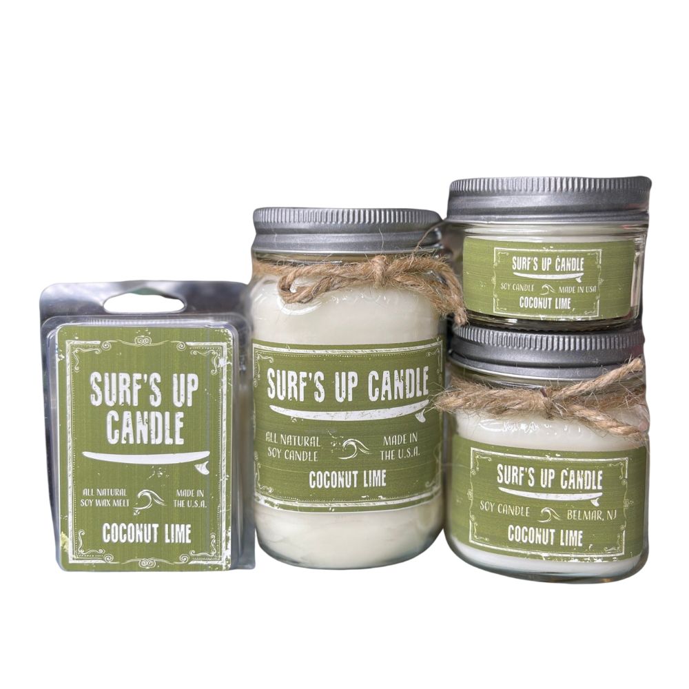 Coconut Lime Mason Jar Candle - Original Collection