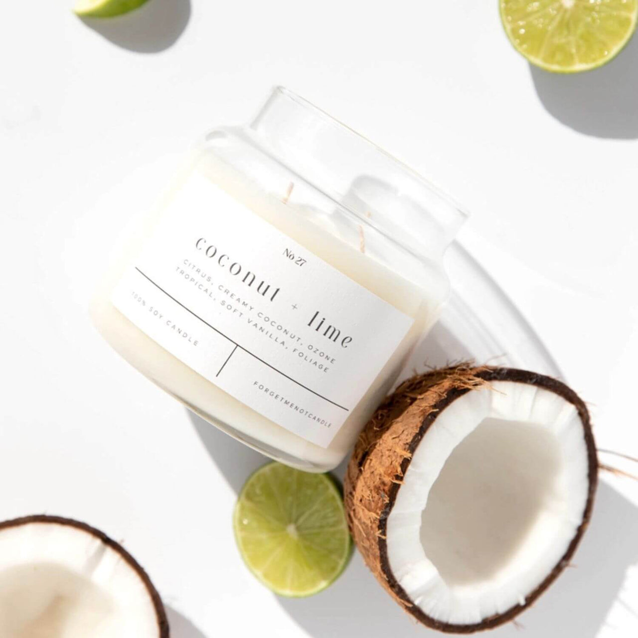 Coconut + Lime, Headache Free Luxury Candle, 22 oz.