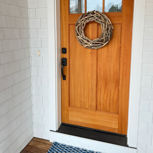 18" Driftwood Wreath, Natural