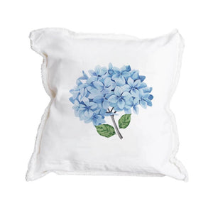 Endless Summer Hydrangea Square Pillow, 20 x 20