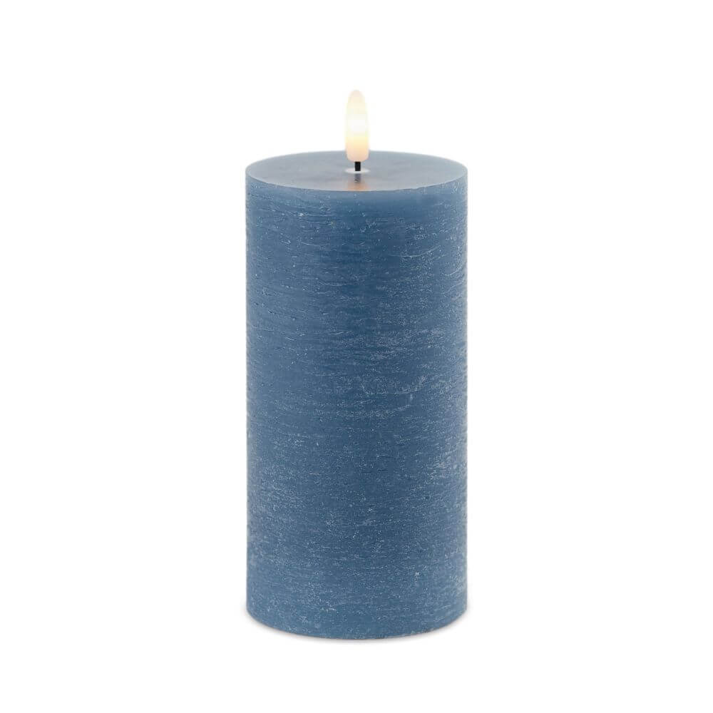 Enduring Flameless Candle, Navy