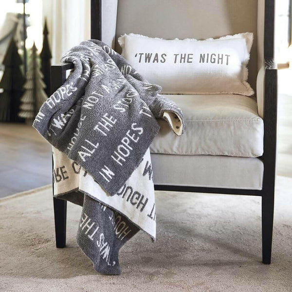 Lumbar Pillow – 'Twas the Night