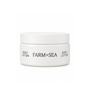 Farm + Sea Body Lotion 8 Oz Jar, Coastal Bath and Body Care