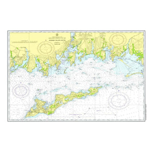 Nautical Chart Placemats, Locations in Connecticut