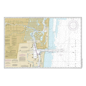 Nautical Chart Placemats, Locations in Florida