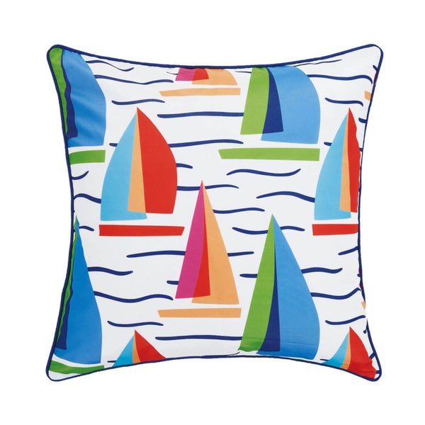 Sail Away Throw Pillow, Kate Nelligan Design