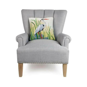 Great Blue Herons Hook Pillow, 16 x 16
