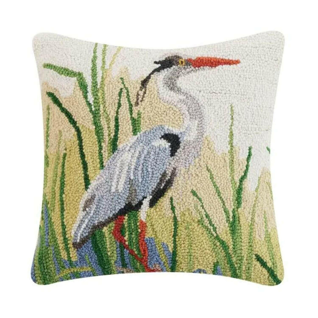 Great Blue Herons Hook Pillow, 16 x 16