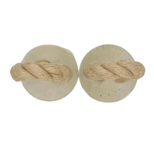 Heavy Concrete Doorstop, Iconic Buoy Door Stopper, Dog