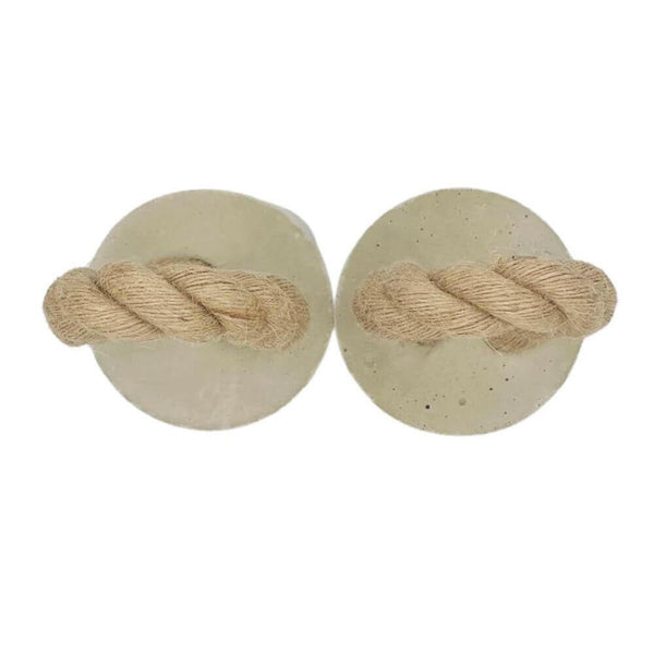 Heavy Concrete Doorstop, Iconic Buoy Door Stopper, Dog