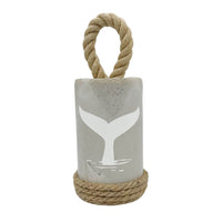 Thumbnail for Heavy Concrete Doorstop, Iconic Buoy Door Stopper, Whale Tail