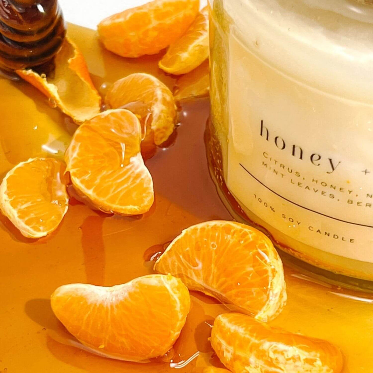 Honey + Clementine, Headache Free Luxury Candle, 22 oz.