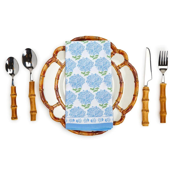 Hydrangea Cotton Napkins, Set of 4