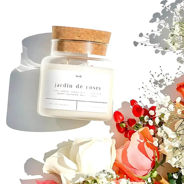 Jardin De Roses, Headache Free Luxury Candle, 22 oz.