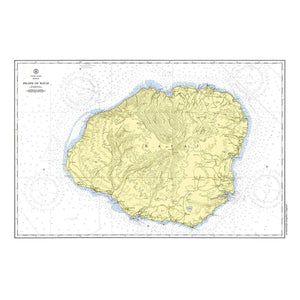 Nautical Chart Placemats, Locations in Hawaii