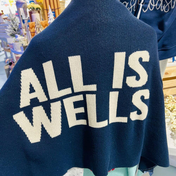 Knit Throw, All is Wells™