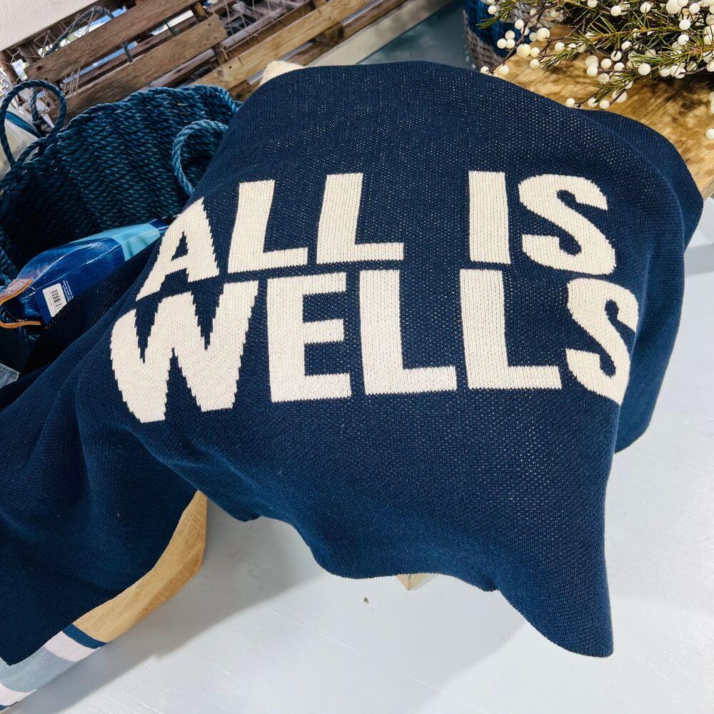 Knit Throw, All is Wells