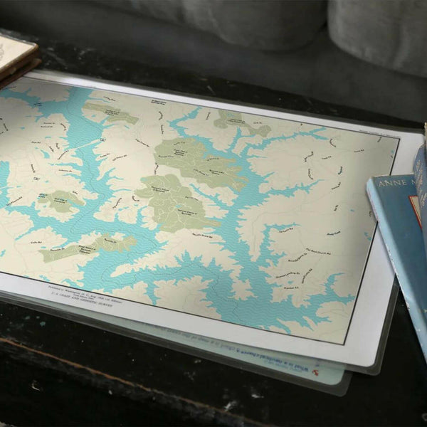 Nautical Chart Placemats, Locations in Georgia