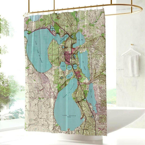 Nautical Chart Curtains, Locations in Florida