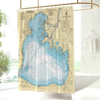 Thumbnail for Nautical Chart Curtains, Locations in Michigan