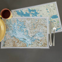 Thumbnail for Nautical Chart Placemats, Locations in New Hampshire