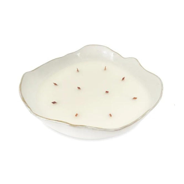 12" Porcelain 10-Wick Candle, Sea Salt & Orchid