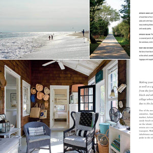 "Living by the Water" Hardcover Book by Sally Hayden, Collection of seaside cottage interiors, 160 pages