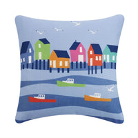 Thumbnail for Lobster Cove House Throw Pillow, Kate Nelligan Designs