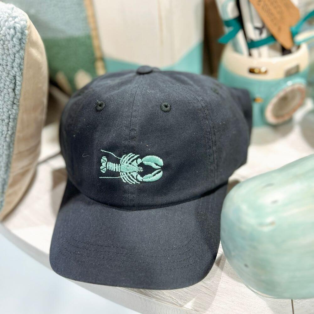 Lobster Hat, Navy & Teal